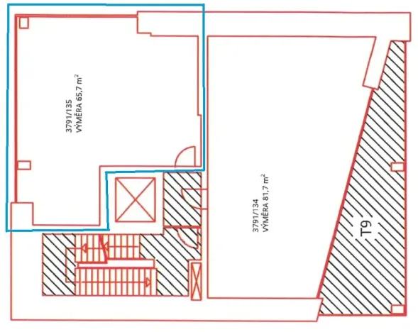 Dražba bytu 2+kk, Zlín, Lorencova, 65 m2