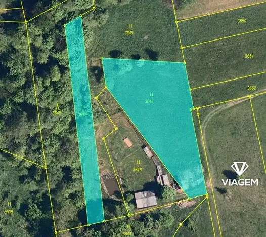Prodej zahrady, Hrčava, 2520 m2