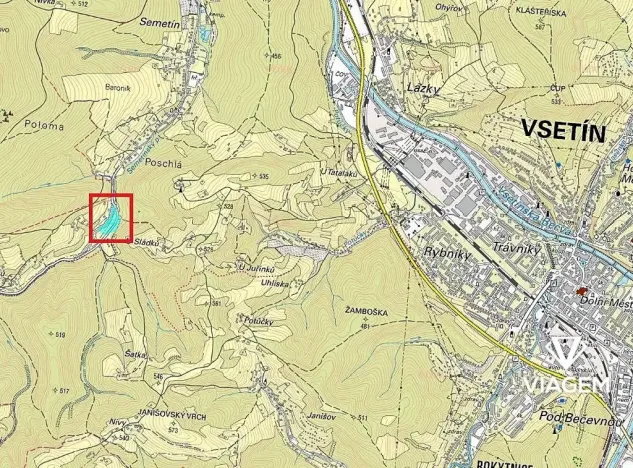 Prodej podílu pole, Vsetín, 4861 m2