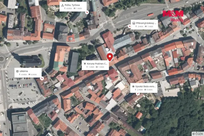 Pronájem obchodního prostoru, Příbram - Příbram II, Pražská, 25 m2