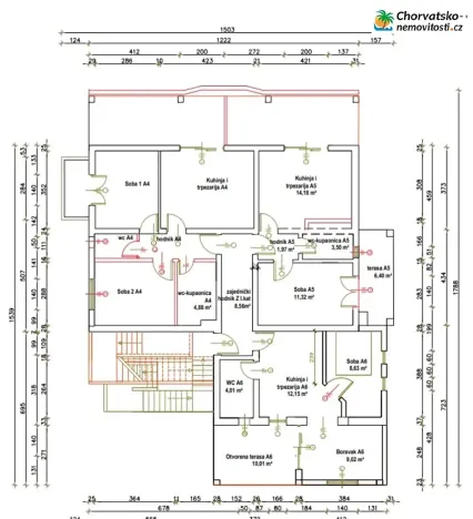 Prodej bytu 2+kk, Pag, Chorvatsko, 50 m2