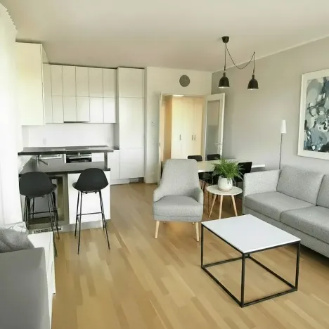 Pronájem bytu 2+kk, Praha - Holešovice, Sanderova, 57 m2