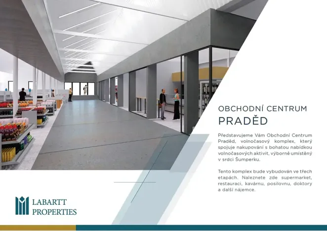 Pronájem obchodního prostoru, Šumperk, 230 m2