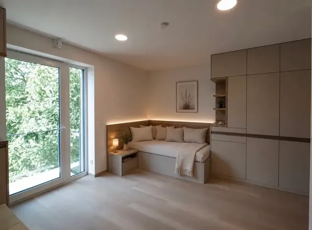 Pronájem bytu 1+kk, Mladá Boleslav, Nad Červenkou, 27 m2