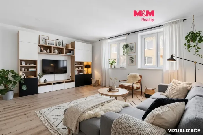 Prodej bytu 3+1, Děčín - Děčín I-Děčín, Nerudova, 88 m2