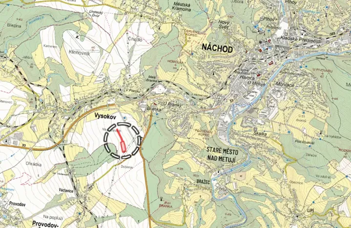 Prodej pole, Vysokov, 12645 m2
