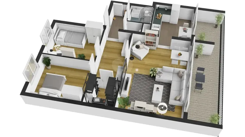 Prodej bytu 3+1, Praha - Hostivař, Kobylákova, 70 m2