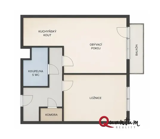Pronájem bytu 2+kk, Praha - Hostavice, U Hostavického potoka, 50 m2