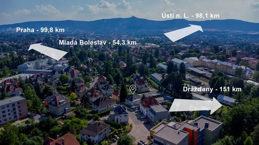 Prodej vily, Liberec, Lesní, 400 m2