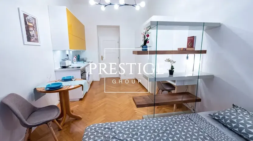 Pronájem bytu 1+kk, Praha - Nusle, náměstí Bratří Synků, 24 m2