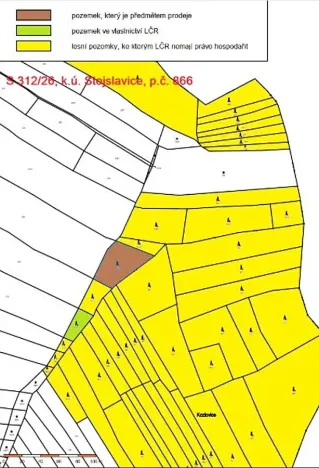 Prodej lesa, Smilovy Hory, 1726 m2
