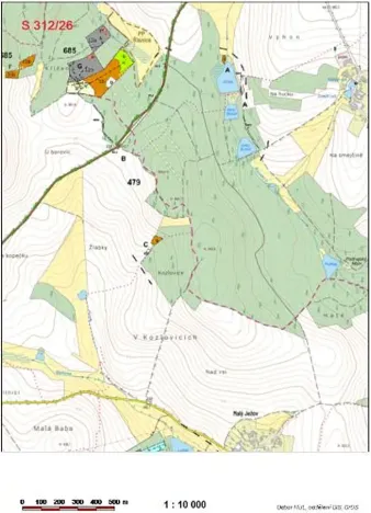 Prodej lesa, Smilovy Hory, 1726 m2
