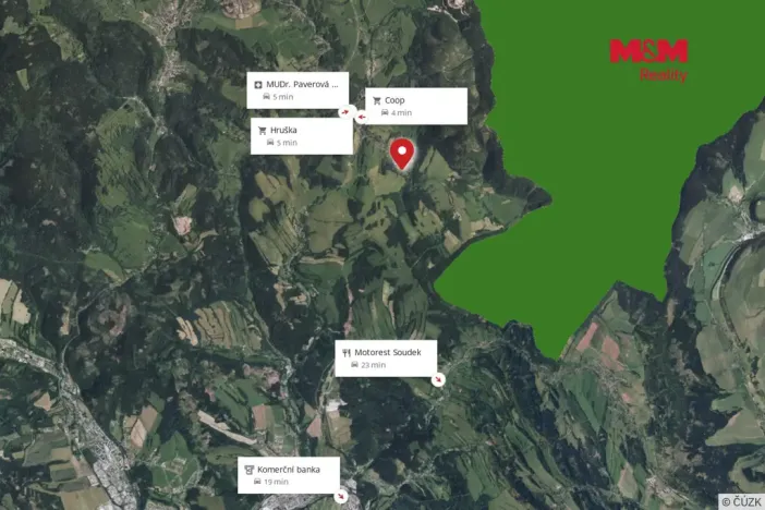 Pronájem chaty, Bernartice, 639 m2