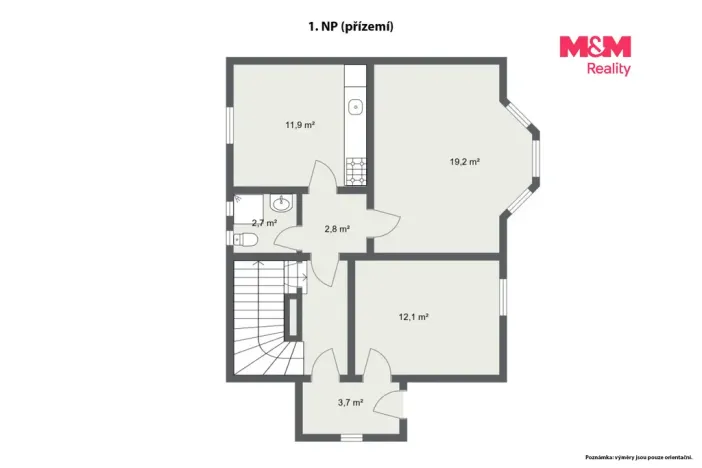 Prodej rodinného domu, Cheb, Dragounská, 113 m2