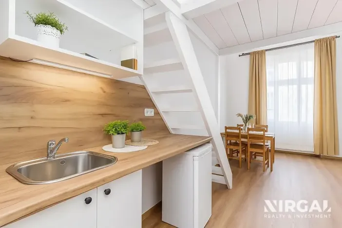 Pronájem bytu 2+kk, Praha - Vyšehrad, Vratislavova, 23 m2