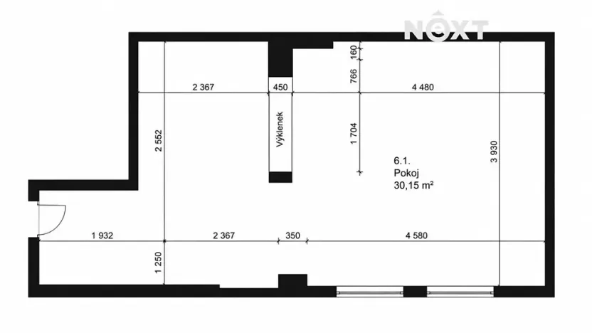 Prodej bytu 1+kk, Praha - Horní Počernice, Mečovská, 30 m2