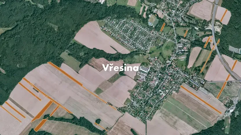 Prodej pole, Vřesina, 171106 m2