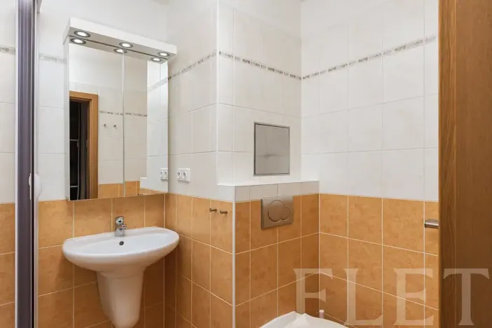Pronájem bytu 1+kk, Praha - Holešovice, Osadní, 49 m2