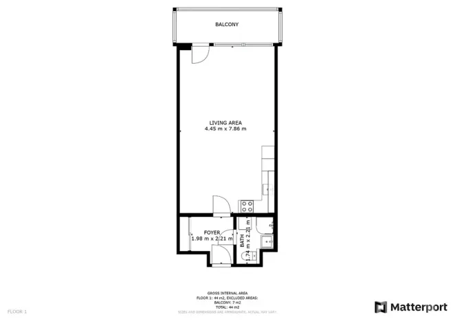 Pronájem bytu 1+kk, Praha - Holešovice, Osadní, 49 m2