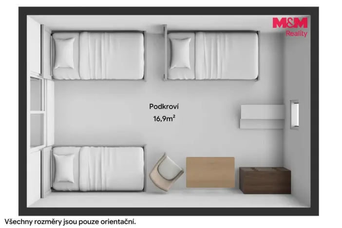 Prodej chaty, Černošín - Záhoří, 42 m2