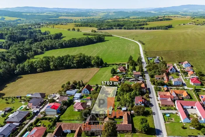 Prodej pozemku pro bydlení, Strážkovice, 1703 m2