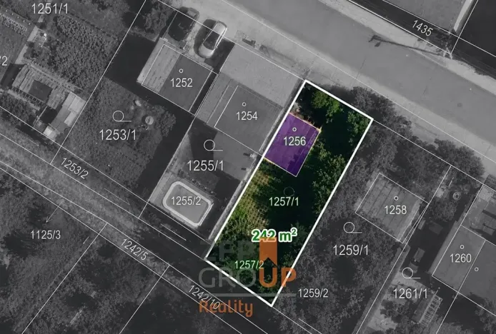 Prodej pozemku pro bydlení, Brno, 242 m2
