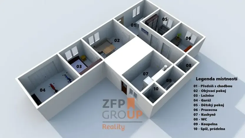 Prodej rodinného domu, Nová Lhota, 150 m2