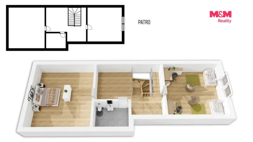 Prodej rodinného domu, Popovice - Kamenná Lhota, 160 m2