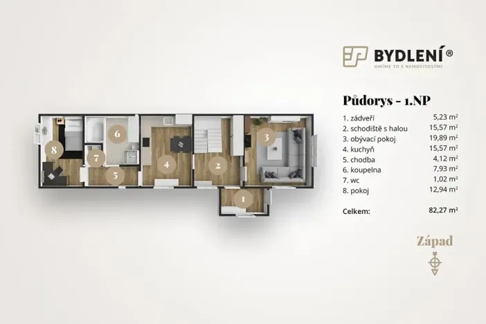 Prodej rodinného domu, Černěves, 150 m2
