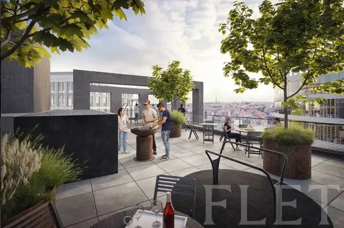 Pronájem bytu 2+kk, Praha - Smíchov, Plzeňská, 26 m2