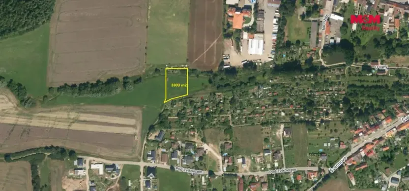 Prodej pole, Milevsko, 3303 m2