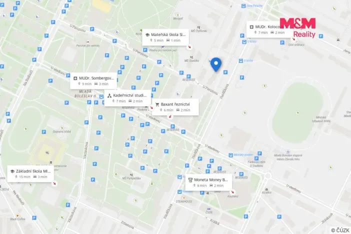 Pronájem bytu 2+kk, Mladá Boleslav - Mladá Boleslav II, Havlíčkova, 40 m2