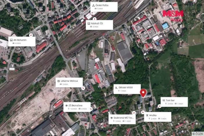 Prodej bytu 3+1, Bohumín - Záblatí, Tovární, 75 m2