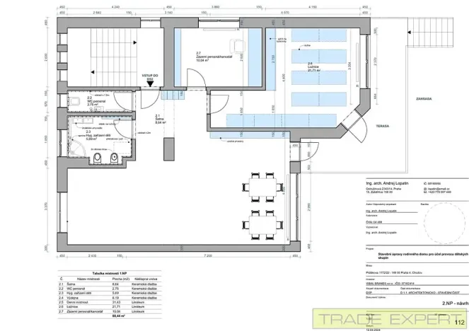 Prodej rodinného domu, Praha - Chodov, Pištěkova, 346 m2