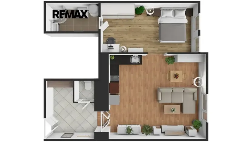 Pronájem bytu 2+kk, Plzeň, Edvarda Beneše, 57 m2