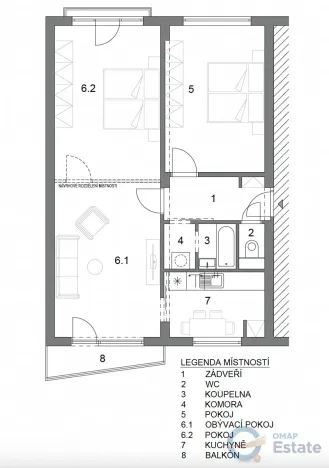Prodej bytu 2+1, Ostrava, Gajdošova, 78 m2