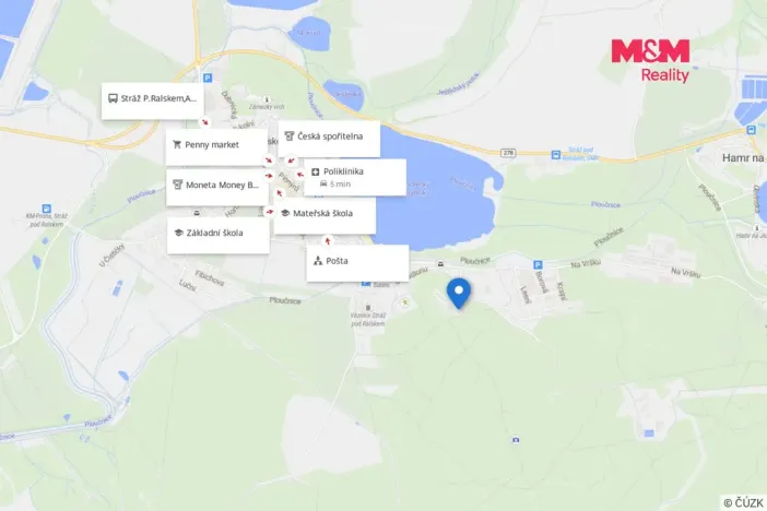 Pronájem bytu 2+kk, Stráž pod Ralskem, Máchova, 37 m2