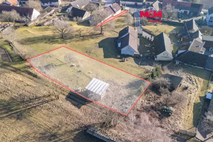Prodej pozemku pro bydlení, Chlumy, 1064 m2