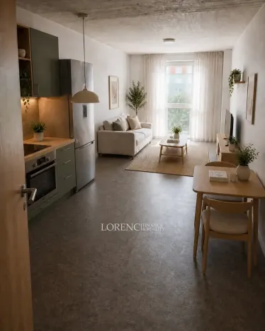Pronájem bytu 2+kk, Veselí nad Moravou, náměstí Míru, 37 m2