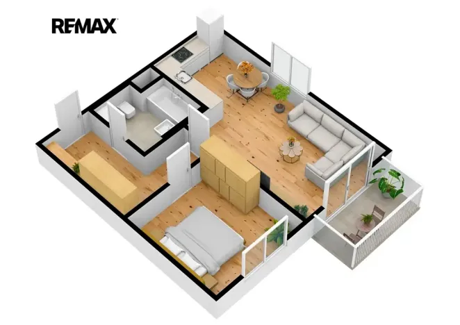 Pronájem bytu 2+kk, Praha - Hodkovičky, Šífařská, 57 m2