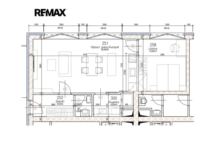 Pronájem bytu 2+kk, Praha - Újezd nad Lesy, Račiněveská, 51 m2