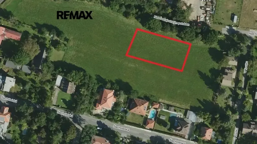 Prodej pozemku pro bydlení, Praha - Klánovice, Nad Šestajovickým potokem, 2514 m2