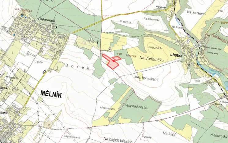 Prodej pole, Lhotka, 46020 m2