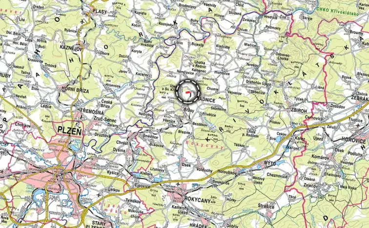 Prodej louky, Radnice, 34791 m2