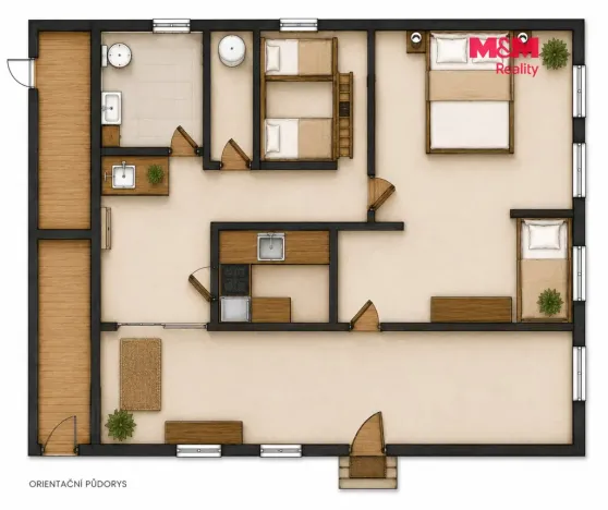 Pronájem chaty, Nalžovice - Oboz, 26 m2