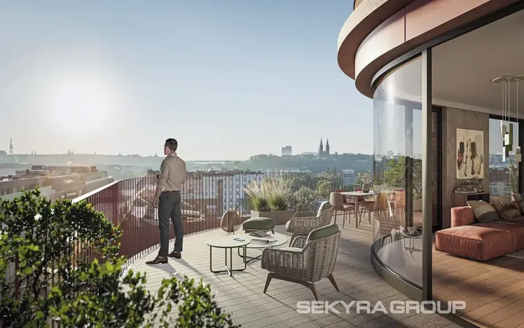 Prodej bytu 4+kk, Praha - Smíchov, Šiklové, 107 m2