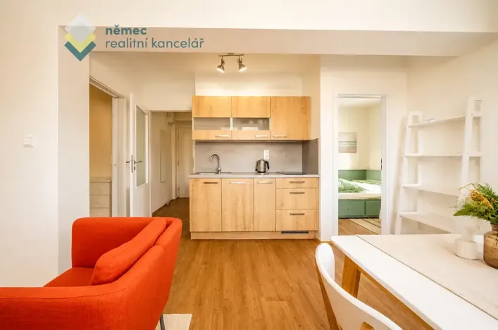 Pronájem bytu 2+kk, Praha - Strašnice, Věšínova, 35 m2