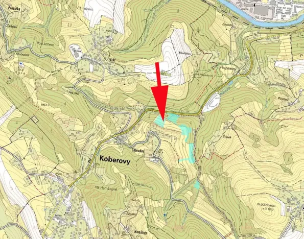 Prodej louky, Železný Brod, 2848 m2