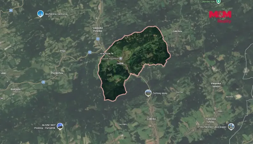 Prodej louky, Lužná, 4215 m2