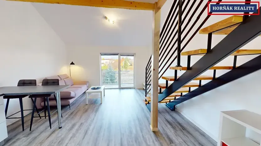 Pronájem bytu 1+kk, Brno, Příjezdová, 46 m2